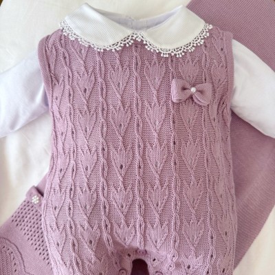  Saída de Maternidade Alana - Lilás